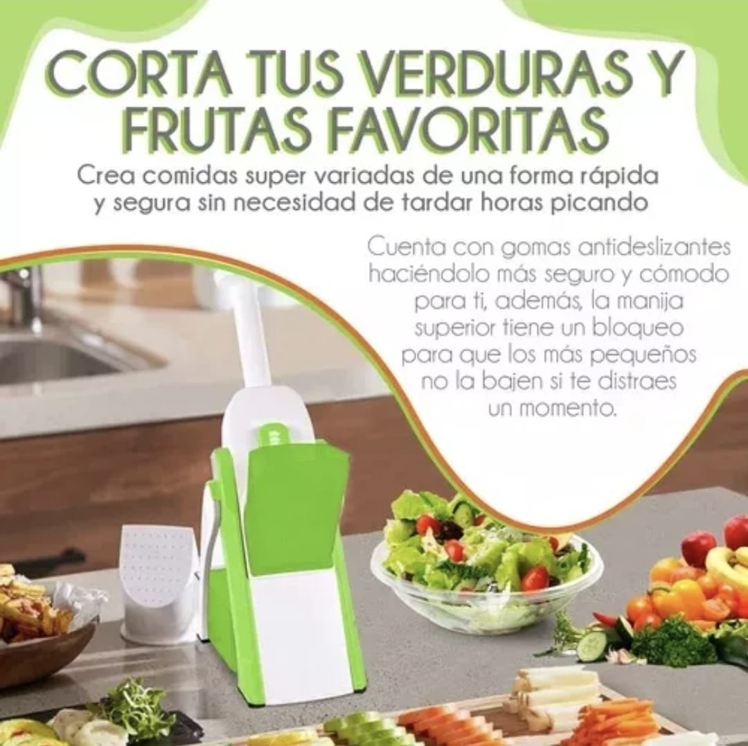 Rebanador / Cortador / Rallador De Verduras